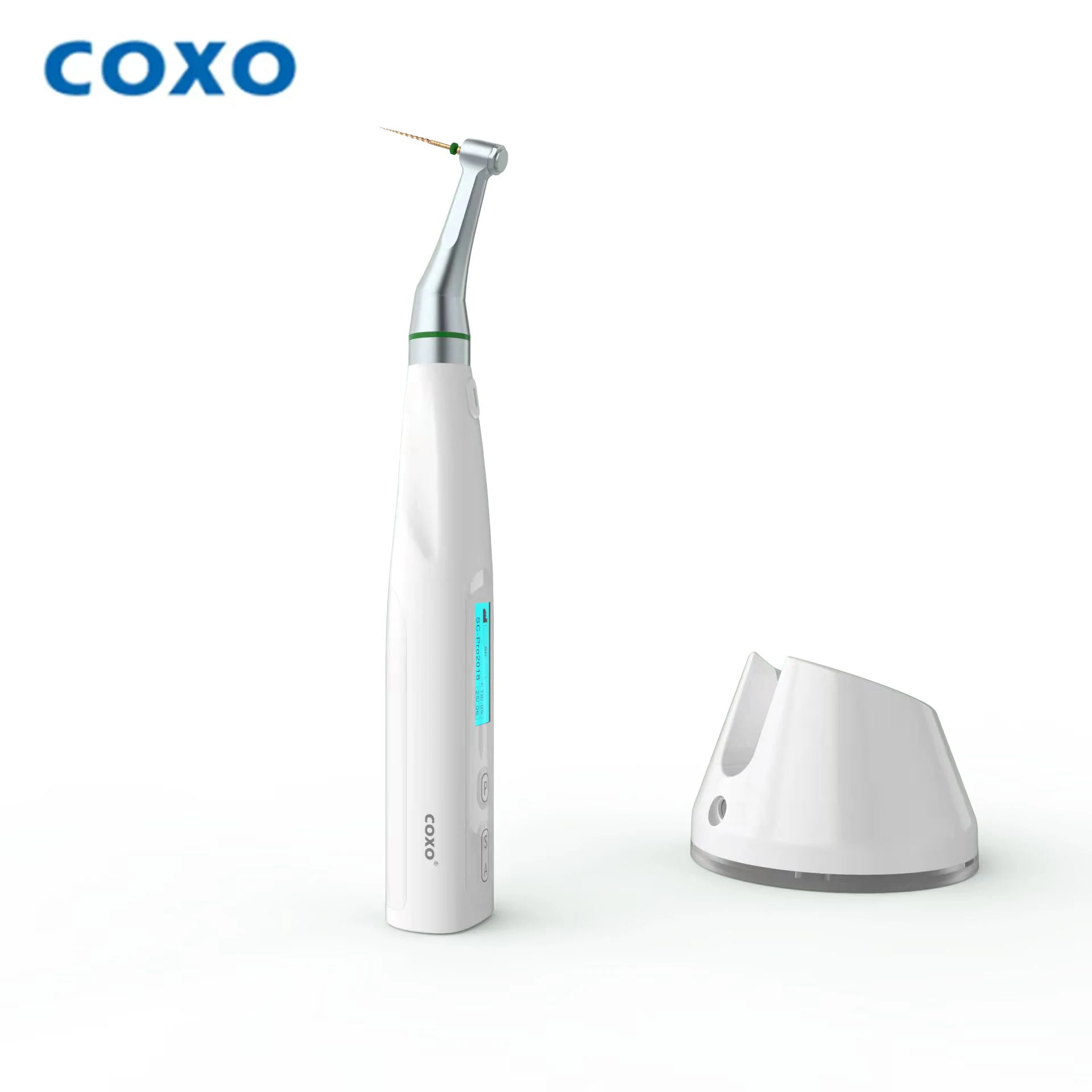 Фото Стоматологический беспроводной эндомотор COXO C-SMART MINI AP с апекслокатором, угловая насадка 16:1, аппарат для подготовки корневых каналов №5