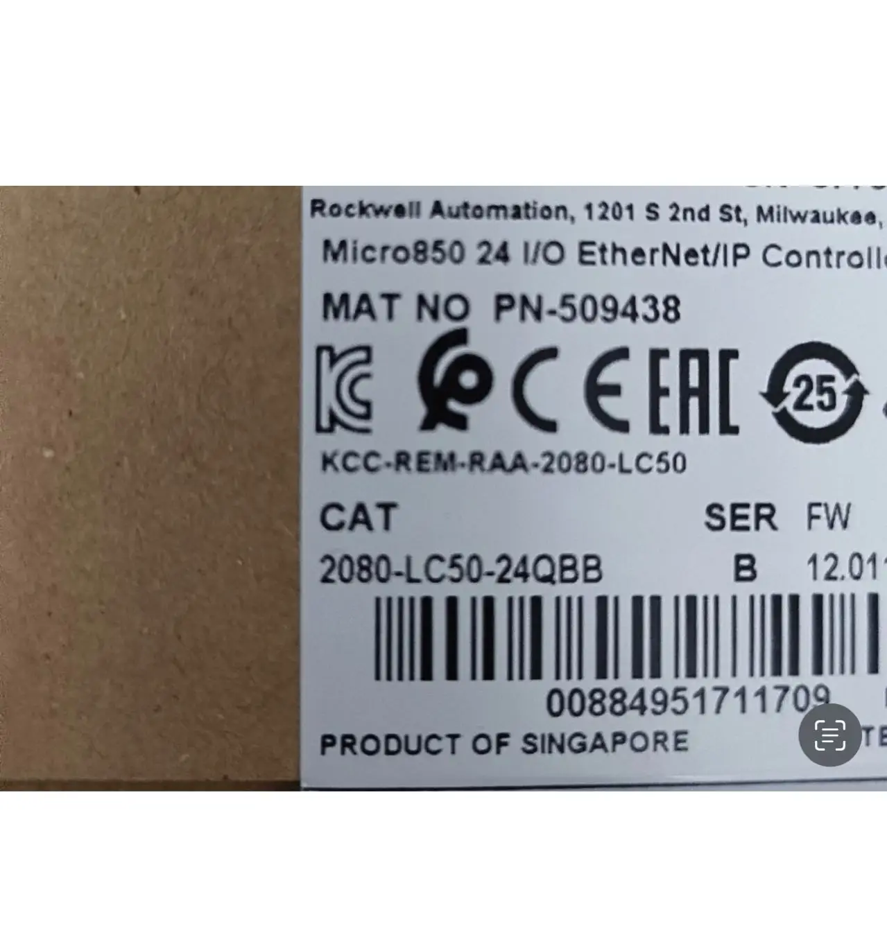 

2080-LC50-24QBB 2080 LC50 24QBB Only do new original authentic products
