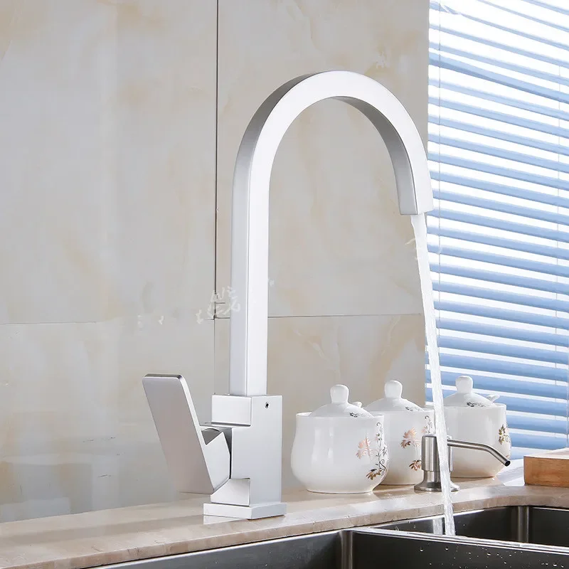 Кухонный квадратный Космический алюминиевый смеситель для овощей горячей и