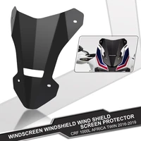 crf 1000l 2016 2017 2018 2019 motorcycle windscreen wind shield screen protector cockpit deflector for honda crf1000l africatwin
