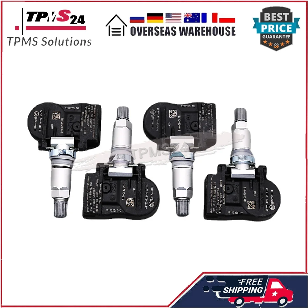 Датчик давления в шинах Acura ILX 2012 МГц, датчик давления в шинах 42753-TX6-A810-M1 42753-TX6-A81 для 315-2015