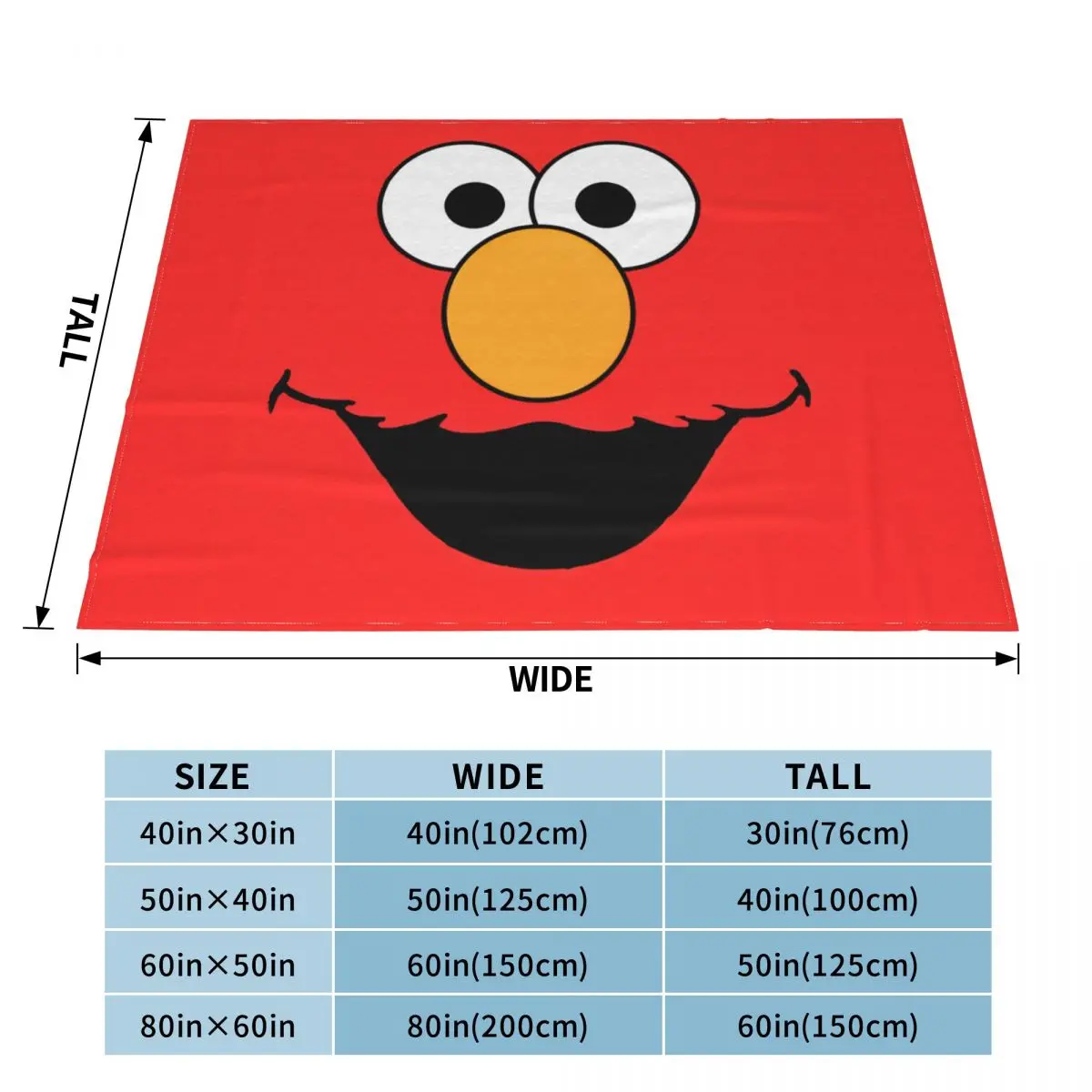 Одеяла Элмо Улица Сезам с героями мультфильмов комедийные фланелевые забавные