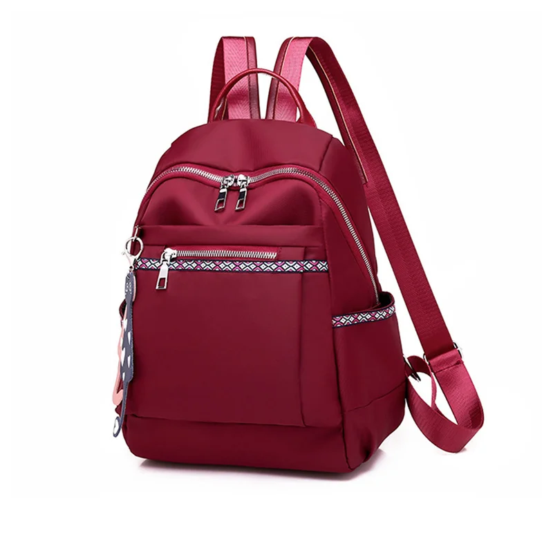 

2022 New Leather Backpack Women Large Capacity Travel Backpack School Bags