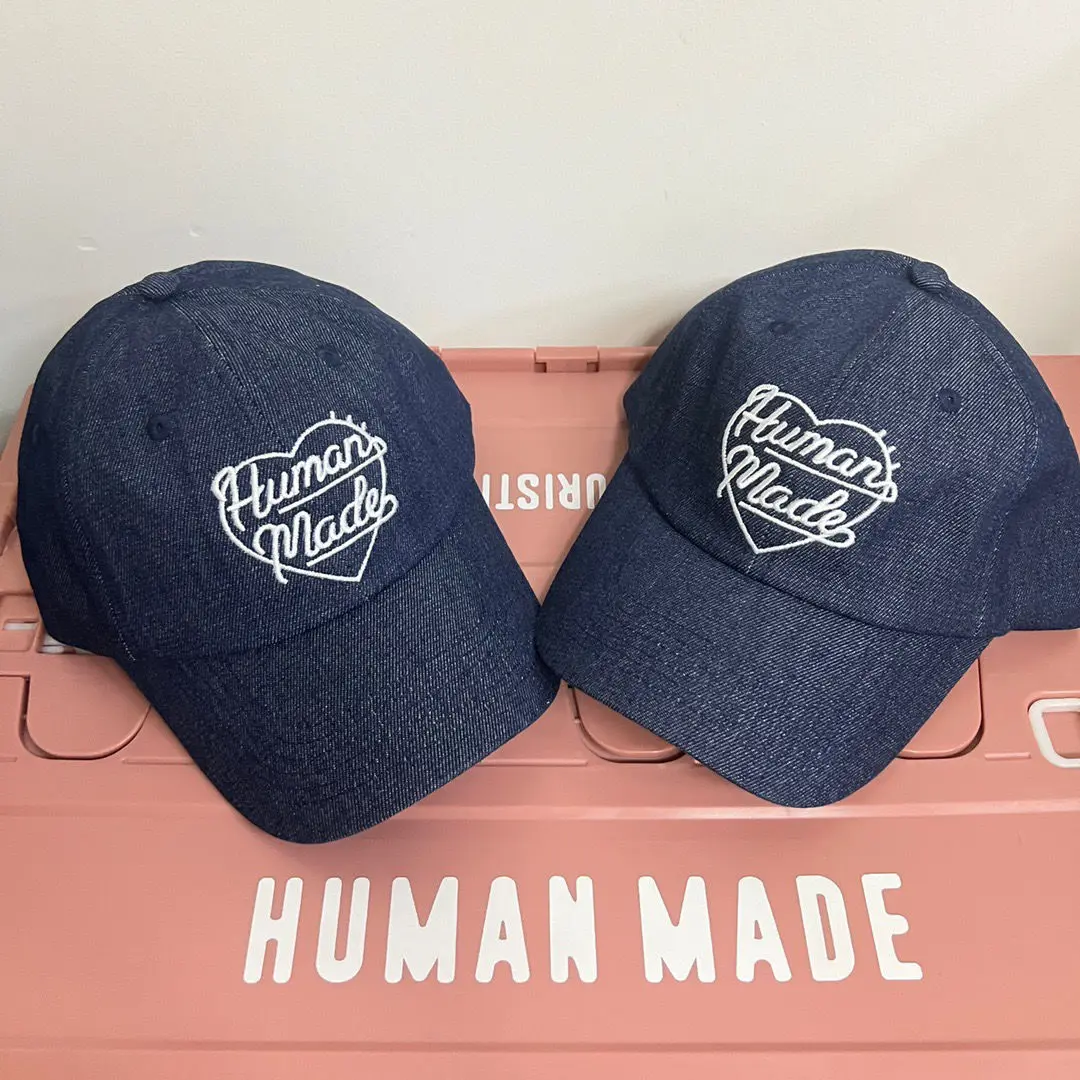 

Human Made Denim Love Cap for Men and Women Summer Casual Hat Visors