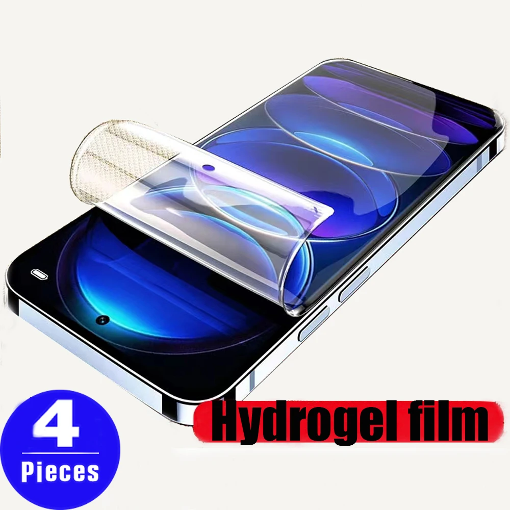 Гидрогелевая пленка для redmi note 12 Turbo Discovery 11 11SE 11E 11T pro plus, защитная пленка для экрана, не стеклянная, 4 шт. Гидрогелевая пленка для redmi note 12 Turbo Discovery 11 11SE 11E 11T pro plus, защитная пленка для экрана, не стеклянная, 4 шт.