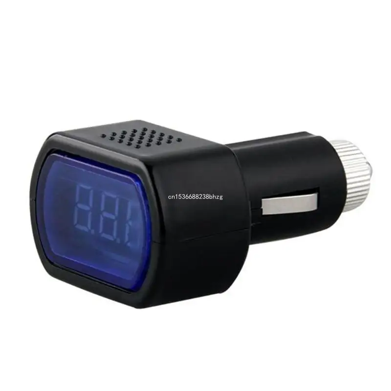 Цифровой вольтметр 12 В тестер напряжения для проверки монитора солнечной