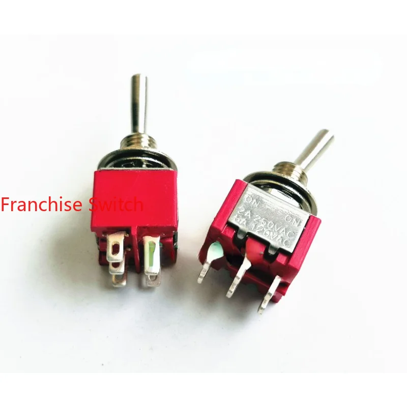 

S-114 Button Switch 2A250VAC 4-pin 2-speed Rocker Aperture 12MM