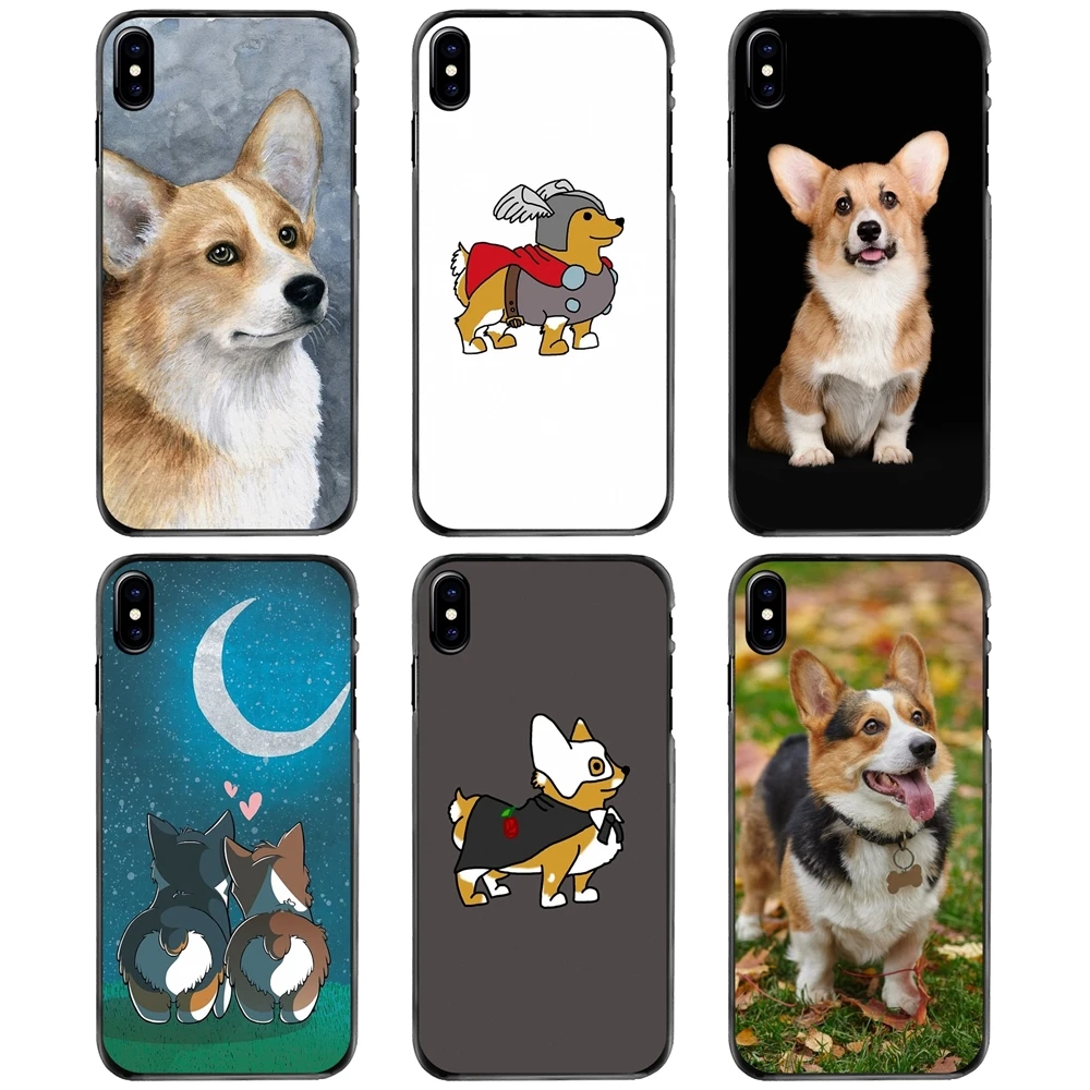 

Corgi Lovely Pug Lord Dog Animal For Apple iPhone 11 12 13 14 Pro MAX Mini 5 5S SE 6 6S 7 8 Plus 10 X XR XS Hard Phone Skin Case