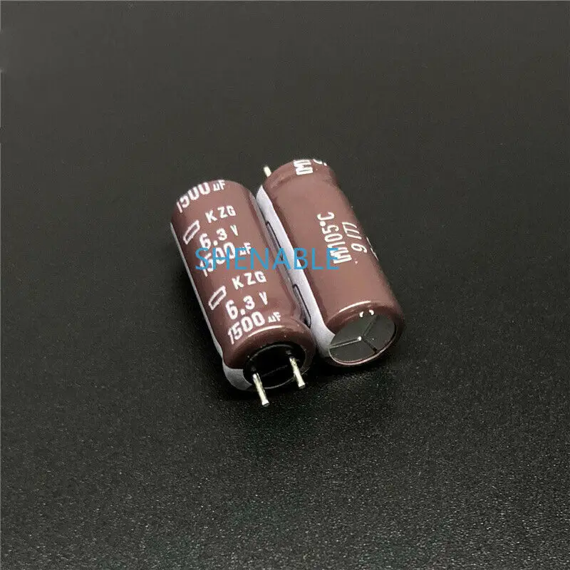 

50pcs NCC Nippon Chemi-Con KZG 1500mfd 6.3v 1500uf electrolytic Capacitor 105C