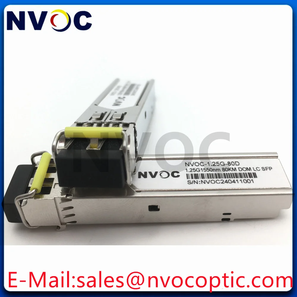 Фото 2 шт. 1.25G SFP 1000Base-ZX 1550 нм SMF, 80 км, оптический модуль-трансивер с дуплексным разъемом LC, одномодовый, для Cisco GLC-ZX-SMD №3