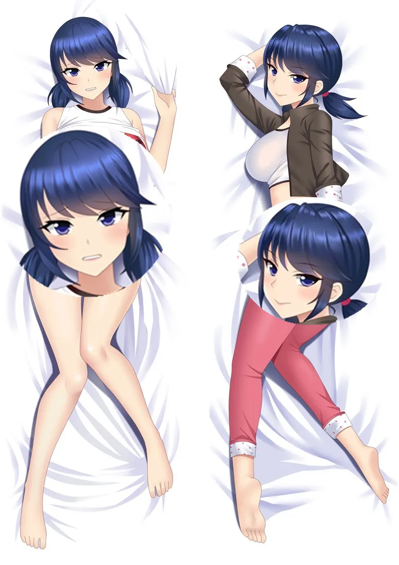

Маринетт Dupain Cheng Cosplay Подушка «Dakimakura» чехол обнимающее тело Prop