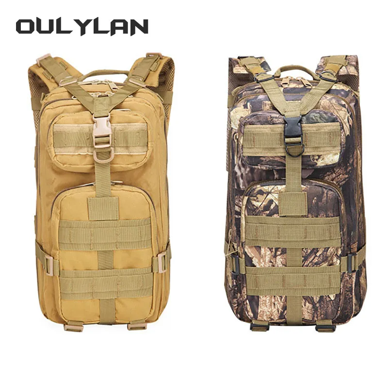

Military Tactical Bag Men Outdoor Sports Trekking Backpack 30L Oxford Waterproof Army Molle Assault Rucksack 3P Backpacks