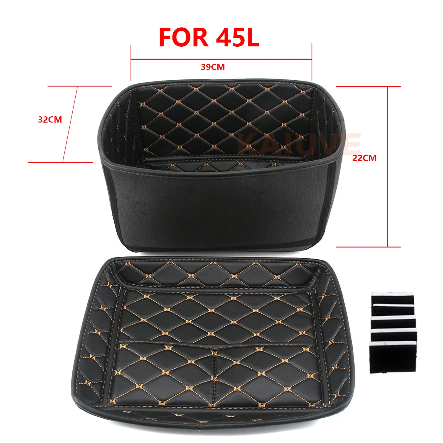 

Боковая коробка 38L-100L, внутренняя накладка на угол изгиба, чехол для багажа мотоцикла, подушка для хранения, ящик для инструментов, внутренняя подушка-вкладыш из искусственной кожи