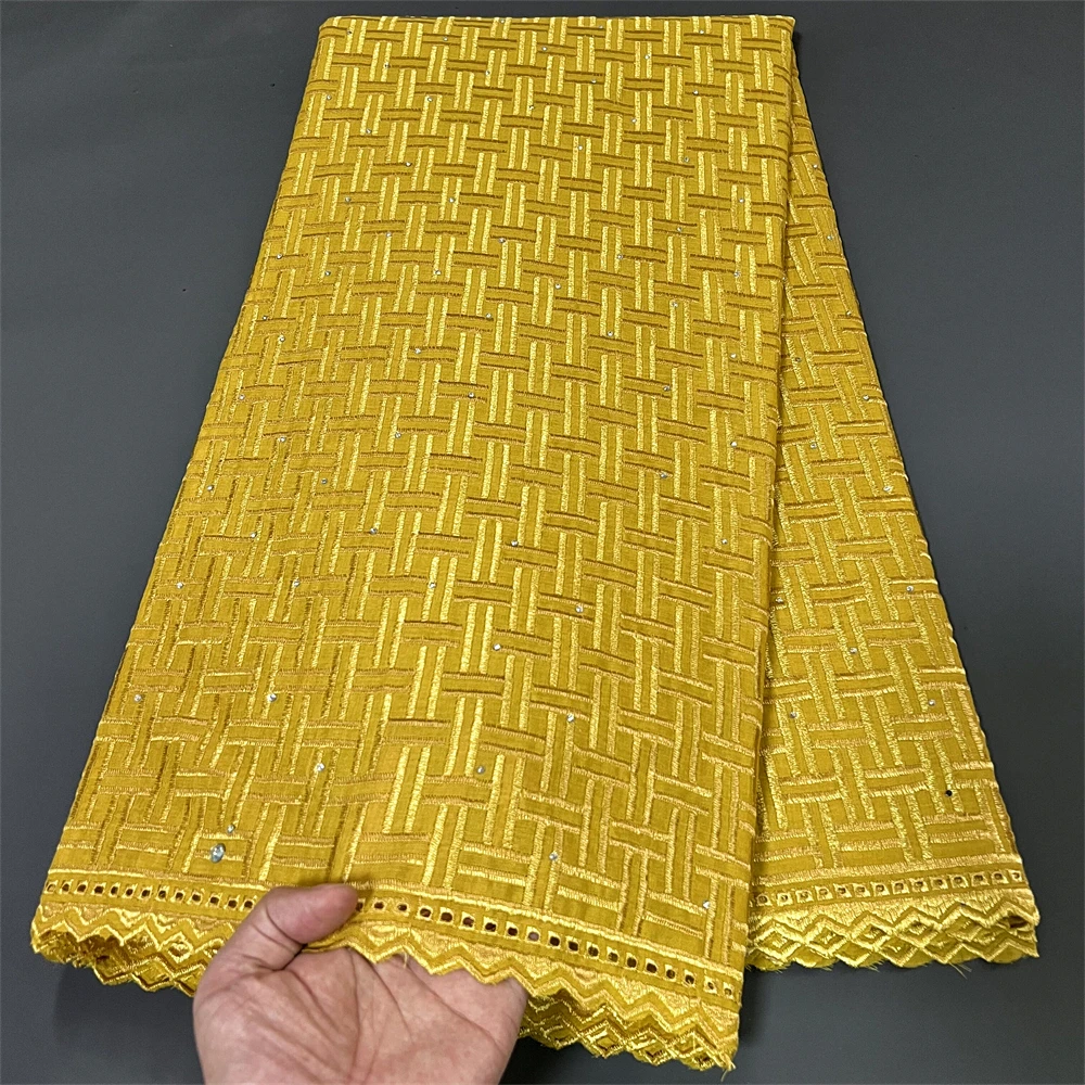 Чистая африканская кружевная ткань из тюля с вышивкой высокое качество