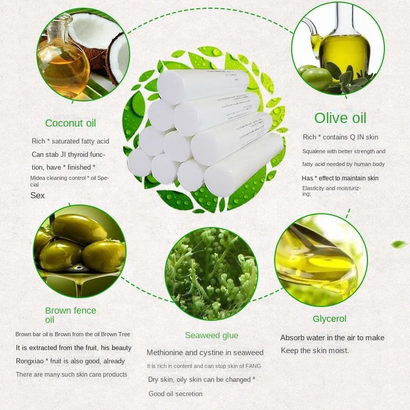 Прозрачное белое Мыло сделай сам ручная работа Очищающий аромат для ванны нежный