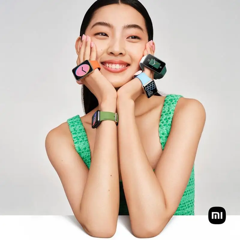 Новинка 2022 умный Браслет Xiaomi Mi Band 7 Pro полноцветный квадратный AMOLED дисплей