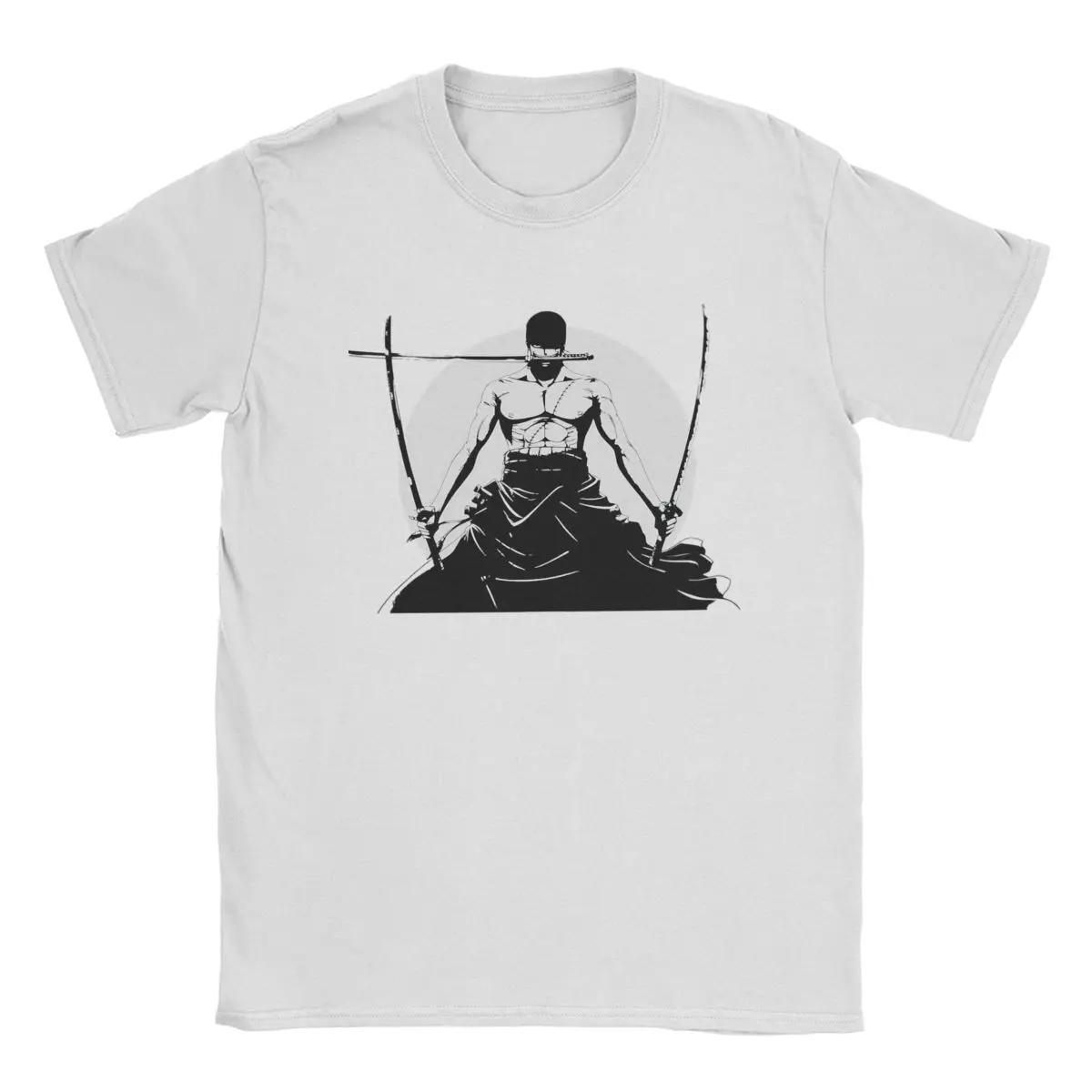 

Zoro Roronoa Men T Shirts Bandai One Piece Anime Awesome Tees Short Sleeve O Neck T-Shirts Pure Cotton New Arrival Tops