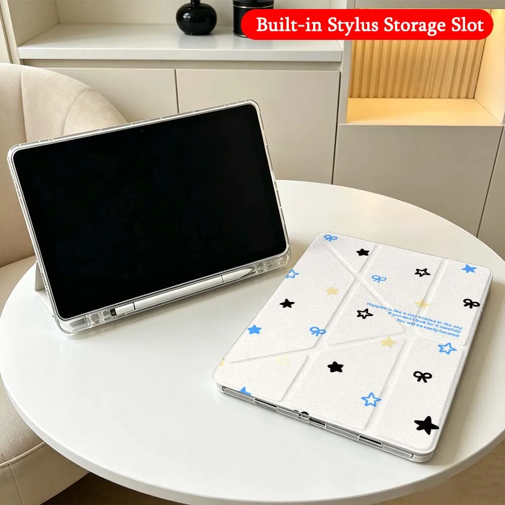 Фото Чехол для планшета с мультяшным звездным узором для Huawei Honor Matepad Pad X10 X9 GT Pro V9 9 Air SE 12X 11.5 11 13.2 11.5s дюймов, складной чехол для планшета №5