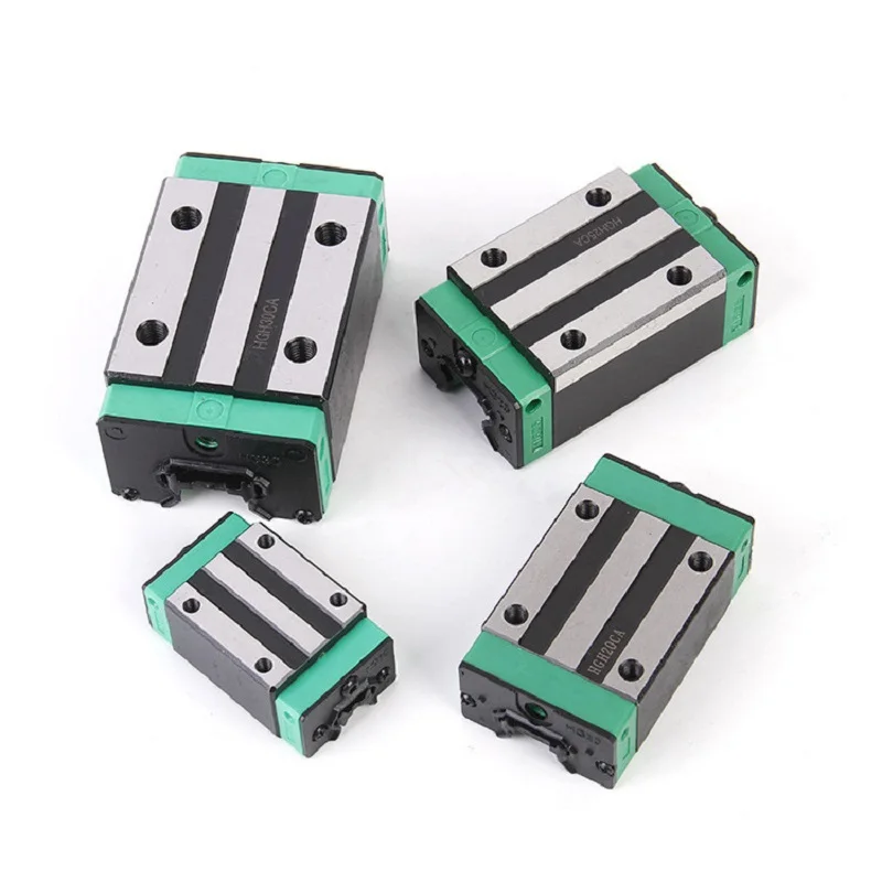 

RU EUR 4pcs HGH15CA/HGW15CC HGH20CA/HGW20CC linear guide rail block match use HGR15 HGR20 with guide for CNC router