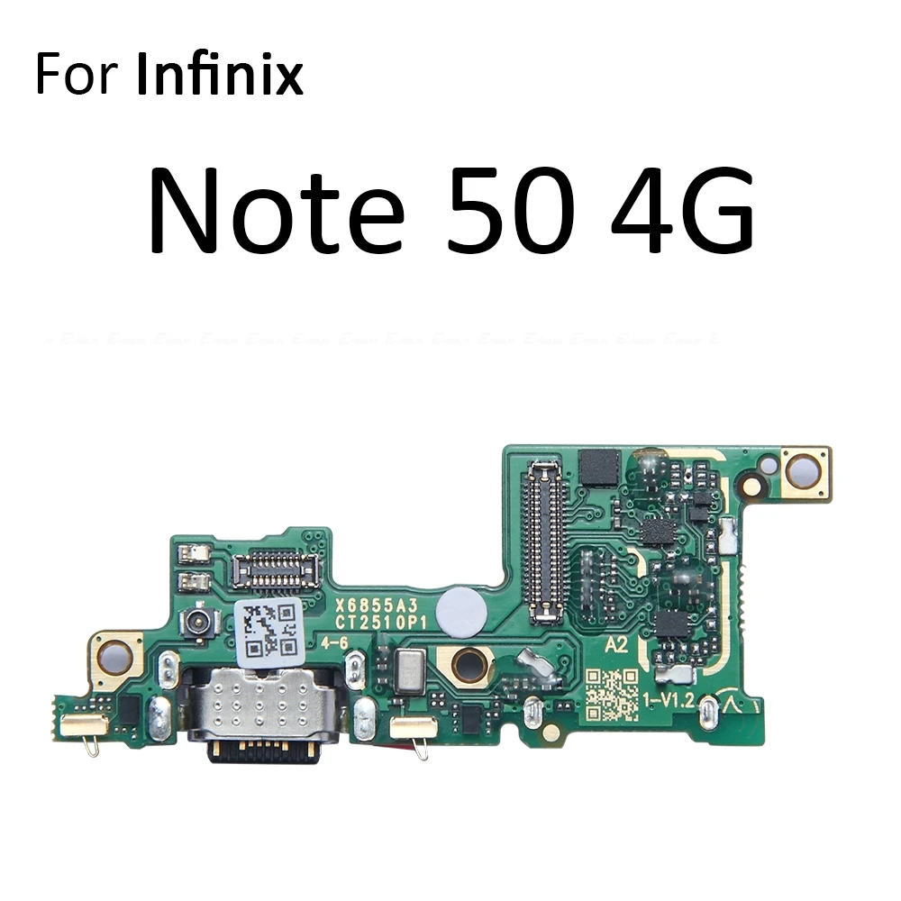 Шлейф зарядного устройства для Infinix Note 30 4G 5G Pro 30i 40 Plus 40s 40X 50 50s VIP, порт USB для зарядки, запчасти для ремонта (art.: 3920d4f77fc96) - 3920d4f77fc96
