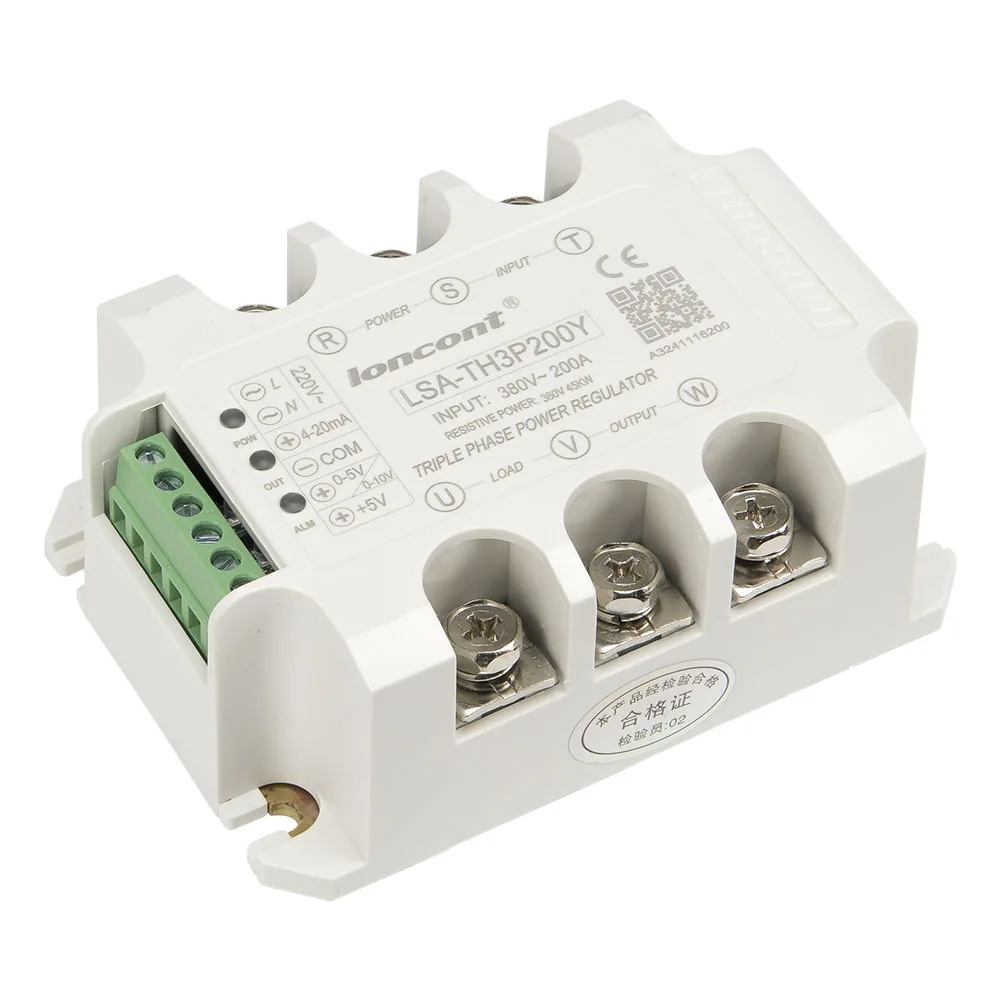 

LSA-TH3P200Y трехфазный AC 380 a в твердотельный регулятор напряжения/модуль регулятора мощности