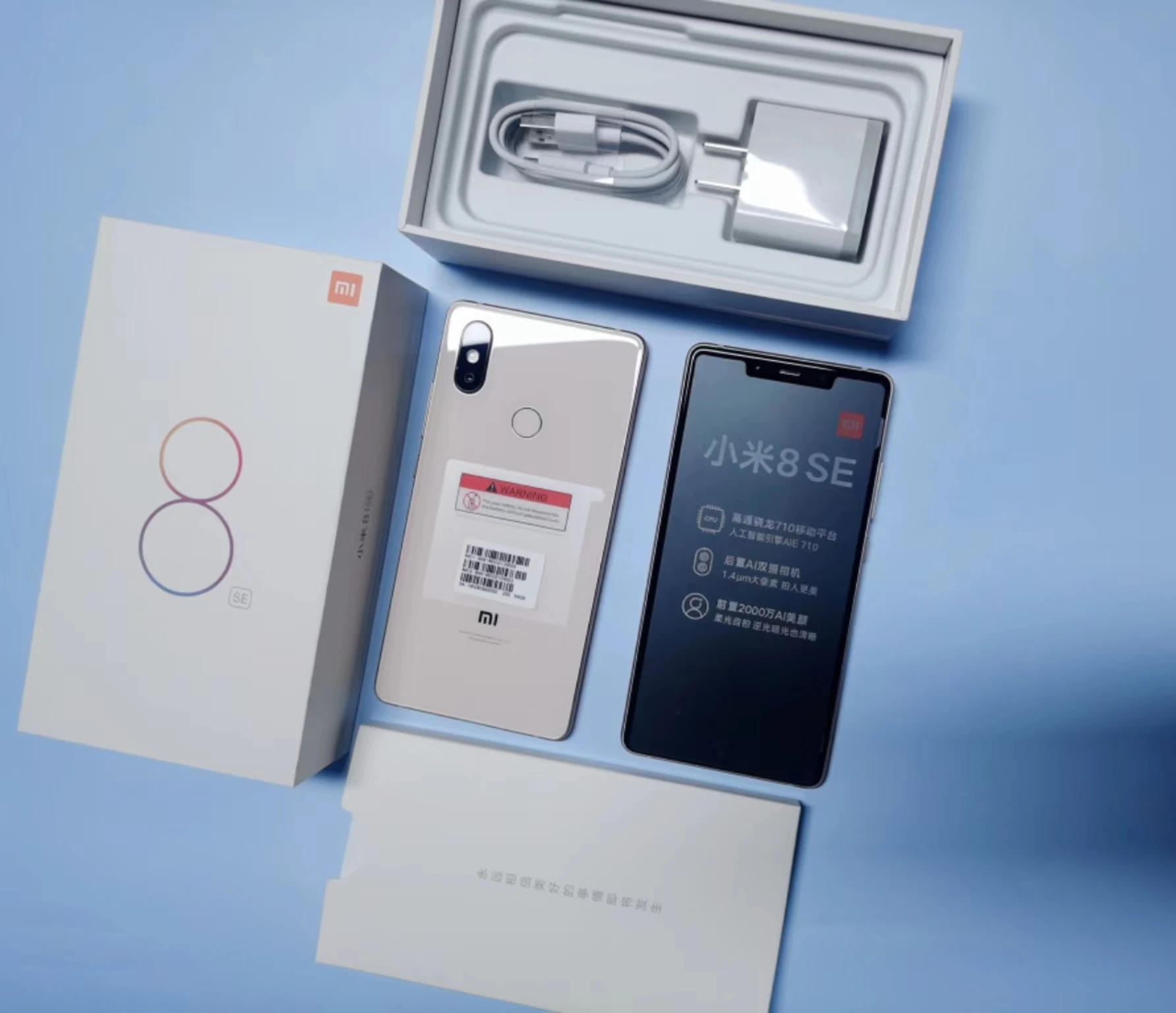 Celular Xiaomi 8se cellphone Android Snapdragon 710 3120 MAh Fast Charging 18W