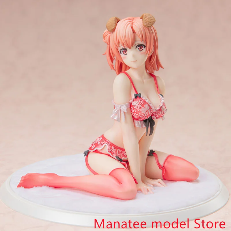 Фото Вращающееся Оригинальное нижнее белье Yui Yuigahama ver. 1/7 ПВХ экшн-фигурка аниме модель игрушки коллекционная кукла подарок №4