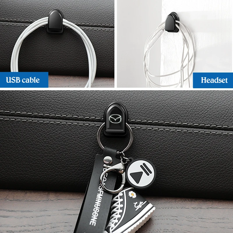 Автомобильный мини-крючок для спинки сиденья скрытый многофункциональный салон