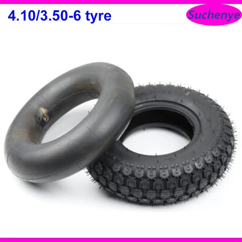 Warehouse Trolley Tire 4.10/3.50-5 Tyre for Old Age Walker 3.50-4 Three Way Car Wheelchair 4.10/3.50-6 E-Bike,Mini Motorcycle