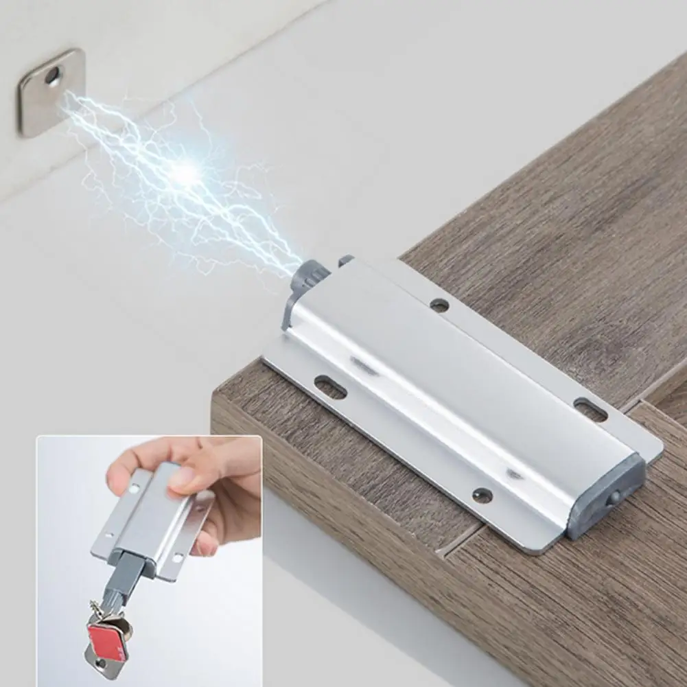 Мощный магнитный дверной замок для шкафа шкаф из нержавеющей стали с магнитной