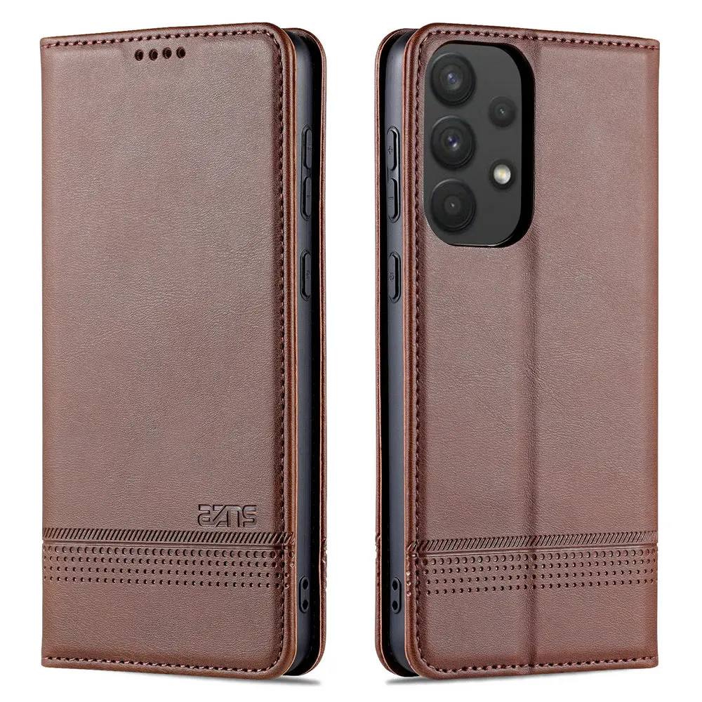 

Luxury Case For Samsung Galaxy A33 A53 A73 A13 Retro Flip Magnetic Auto Closed Leather Full Cover For Samsung A04 A04S A23 Cases