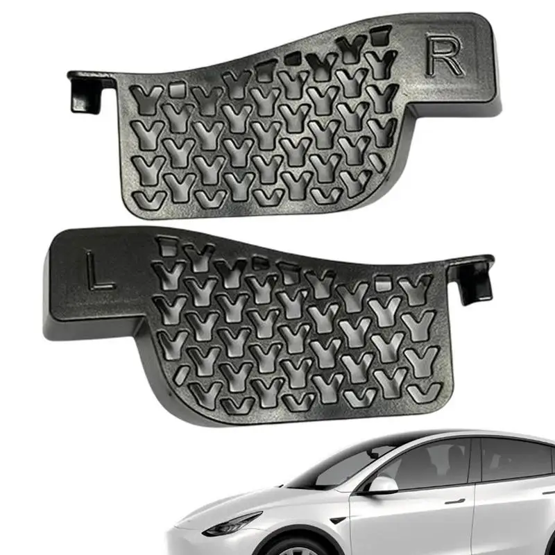 

2pcs Debris Filter For Tesla Model Y Front Trunk Water Guide Groove Filter Anti-Clogging Water Channel Filter Net Accessories