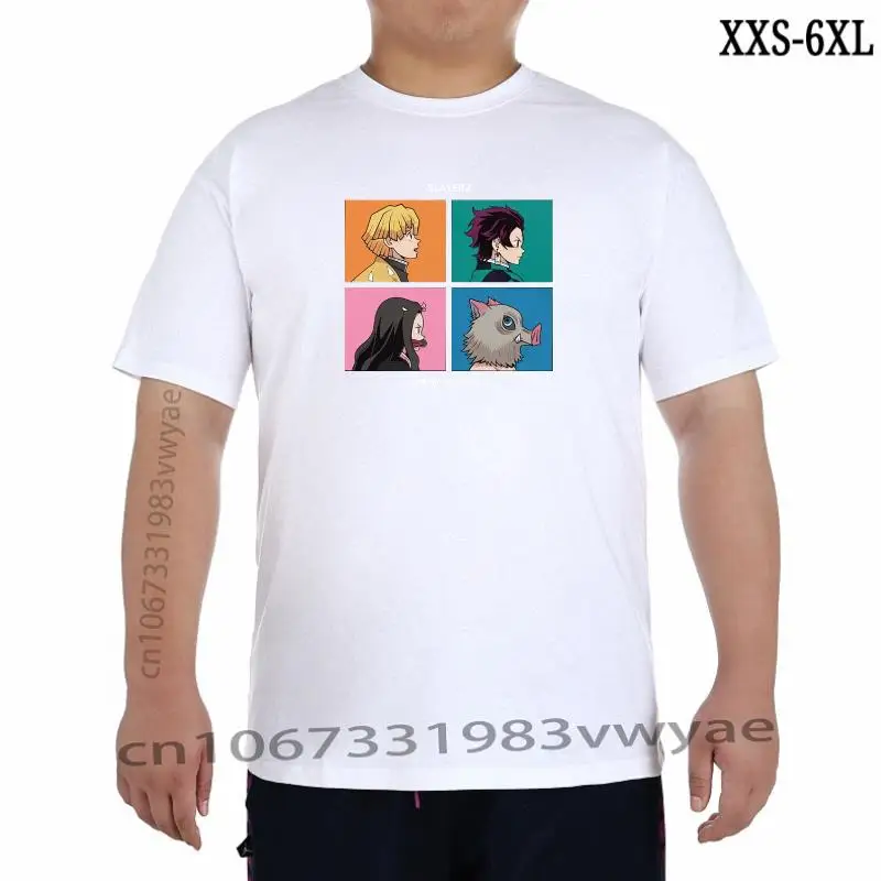 

Manga Kimetsu No Yaiba T shirt Men Fashion Cotton Tshirt Kid Hip Hop Tops Tee Demon Slayer Tshirt Anime Women Tops Tanjirou New