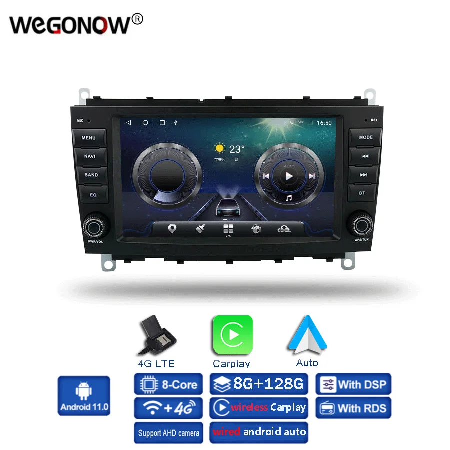 

Автомобильный DVD-плеер Carplay, 8 дюймов, Android 254, 8 ГБ + 11,0 ГБ, GPS, Wi-Fi, Bluetooth, RDS радио для Benz CLK W209 128, 280, 300-2005
