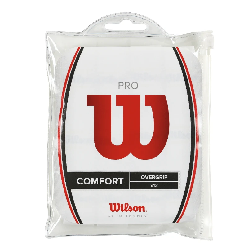 

Pro Tennis Racket Overgrip, White - 12 Pack