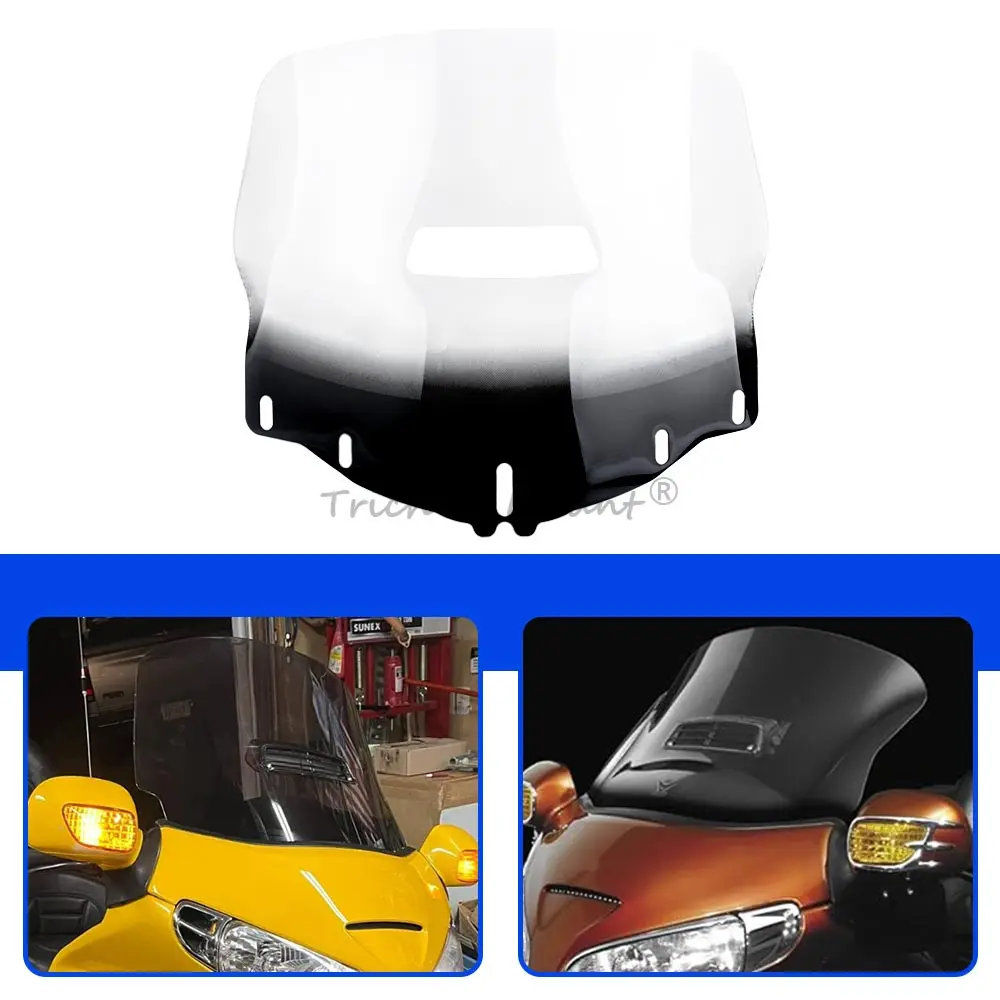 

Ветровое стекло для мотоцикла Honda Gold Wing GL1800 GL1800P GL1800BM GL1800HPN 2001-2017, прозрачный ветрозащитный дефлектор