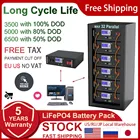 Литий-ионный Аккумулятор LiFePO4, 48 В, 100 Ач, 5 кВт, поддержка высокой мощности, 32 дюйма