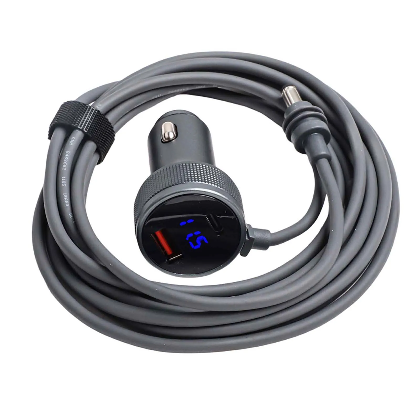 300 см для Starlink Mini Dual USB Автомобильное зарядное устройство 12 В-24 В с кабелем