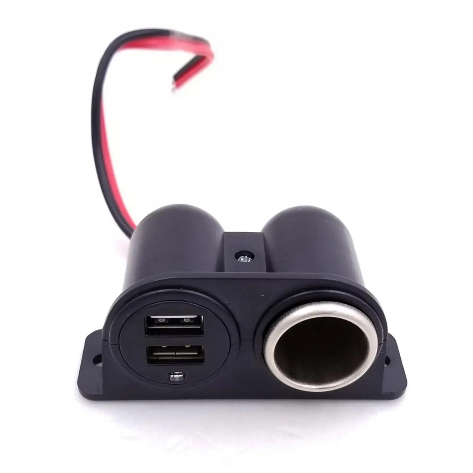 

Разветвитель автомобильного зарядного устройства, адаптер для быстрой зарядки, 12 В/24 В постоянного тока, мА, Разветвитель Прикуривателя для...