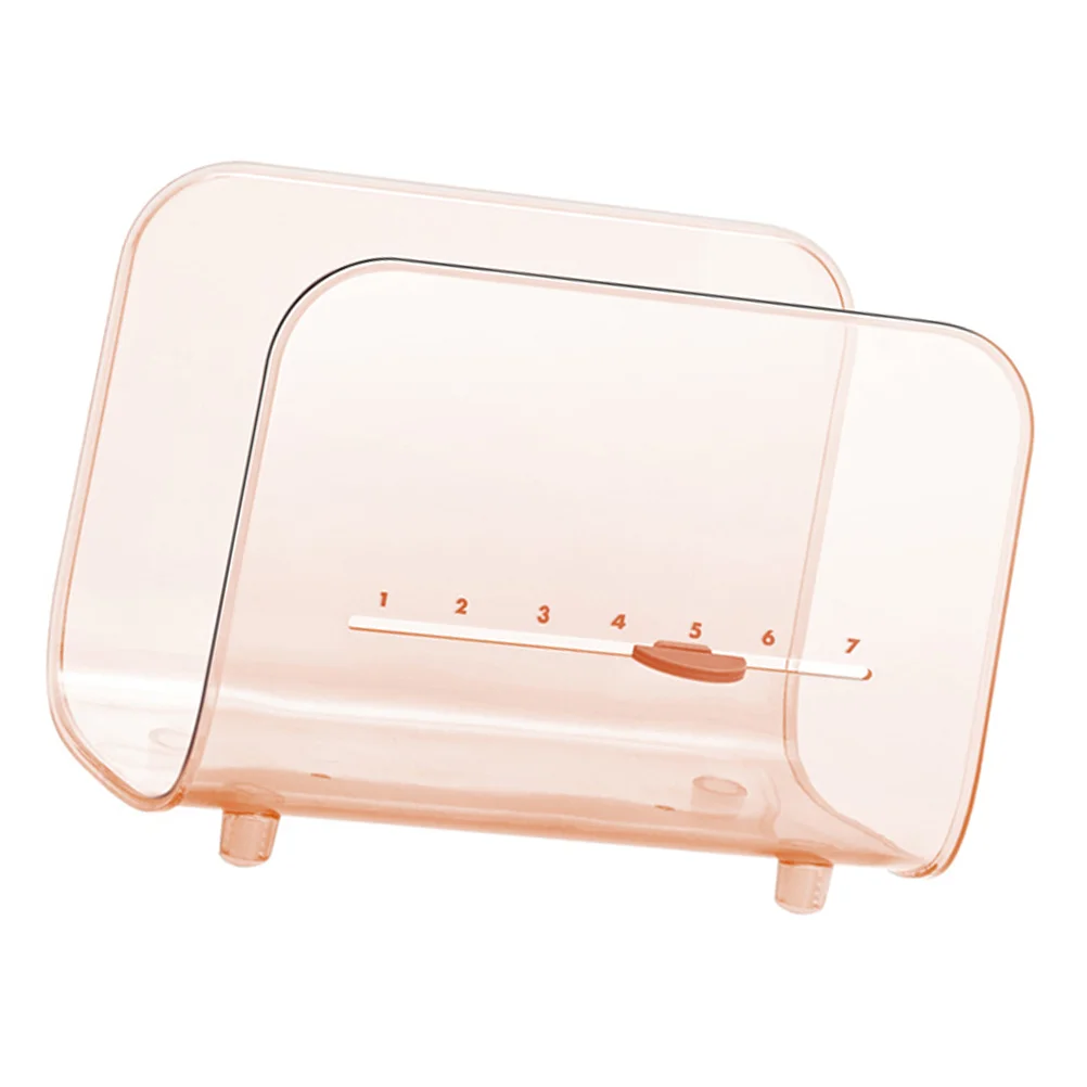 

Household Mask Storage Box Desktop Makeup Organizer Mask Plastic Container