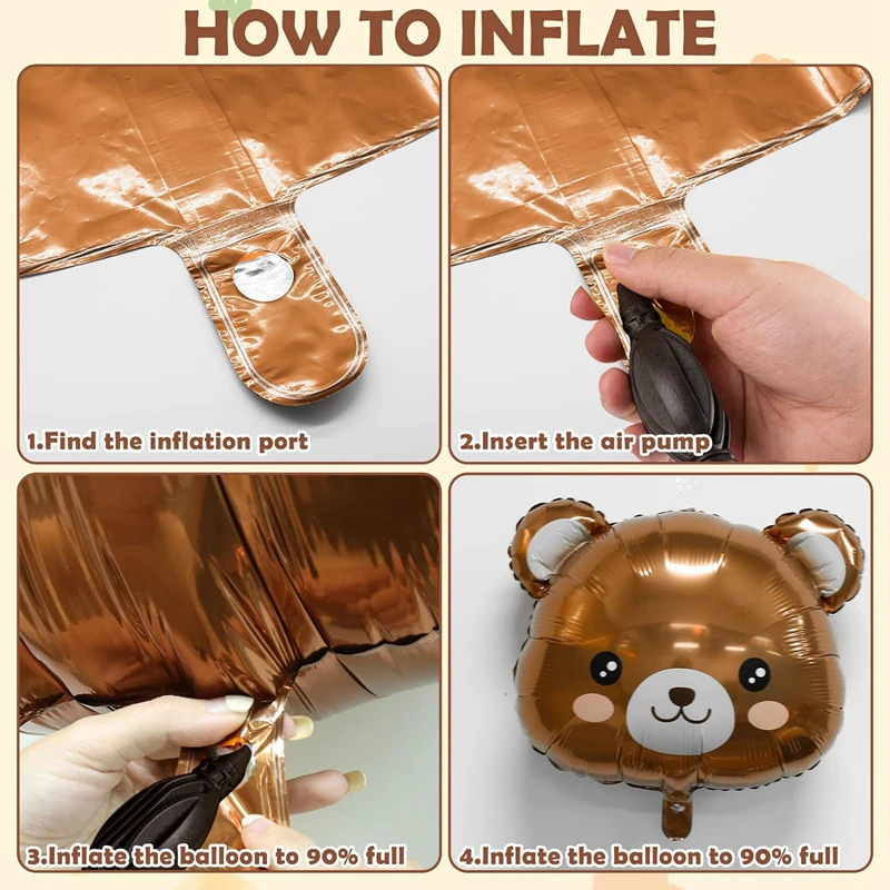 Декоративные шары медведь CYZIWEIN