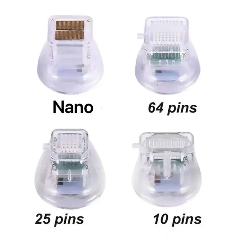 Одноразовый изолированный фракционный RF-картридж позолоченный 10/25/64-контактный