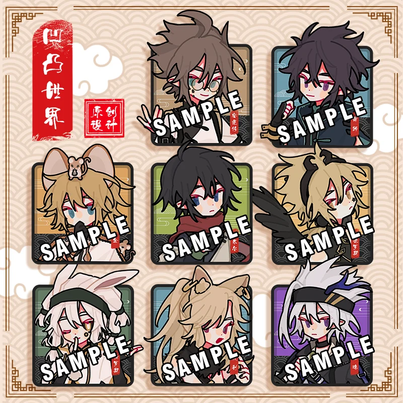 

Anime Aotu World Ray King Camil Anmicius Acrylic Keychain School Bag Pendant Keyring Metal Badge Brooch Pin Clothing Decor