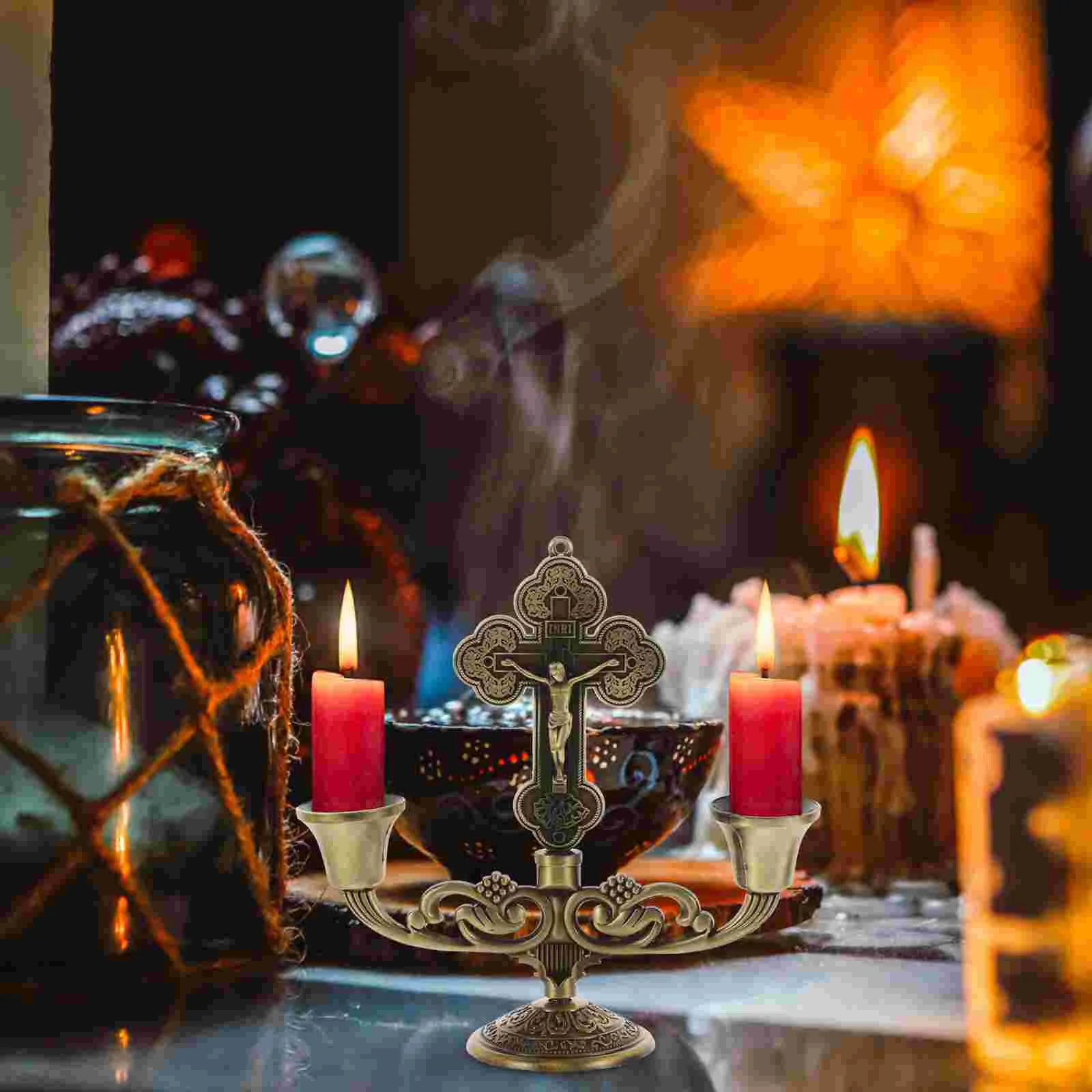 Поперечный конический подсвечник в стиле ретро декор подсвечники подставка для