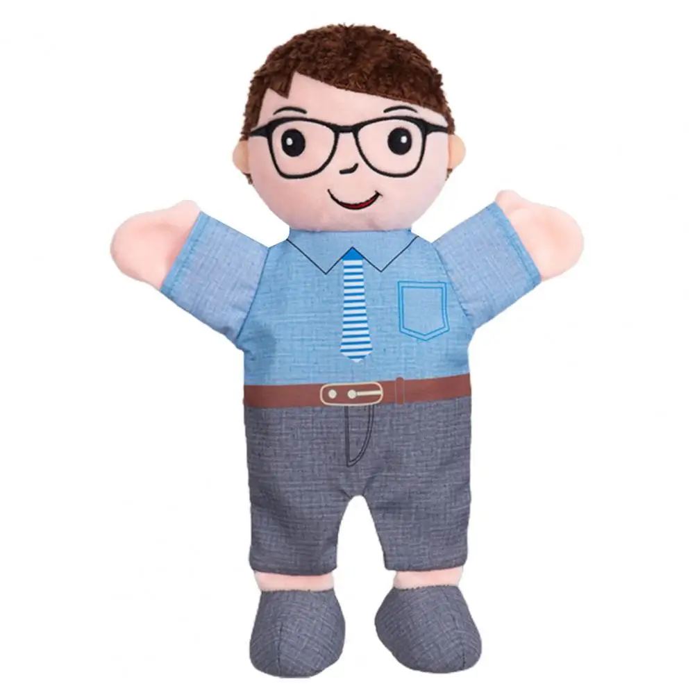 

Family Finger Puppets Set Mini Plush Baby Toy Boys Girls Finger Puppets Educational Story Hand Puppet Cloth Doll Toys