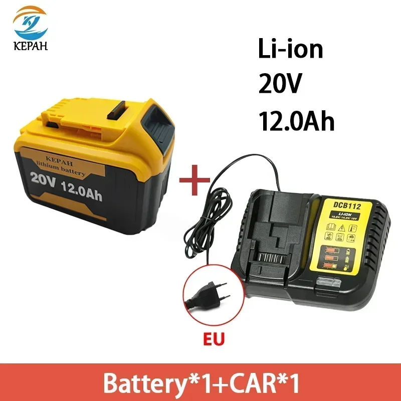 100% оригинальный аккумулятор 20 В 12 0 Ач MAX замена электроинструмента для DeWalt DCB184