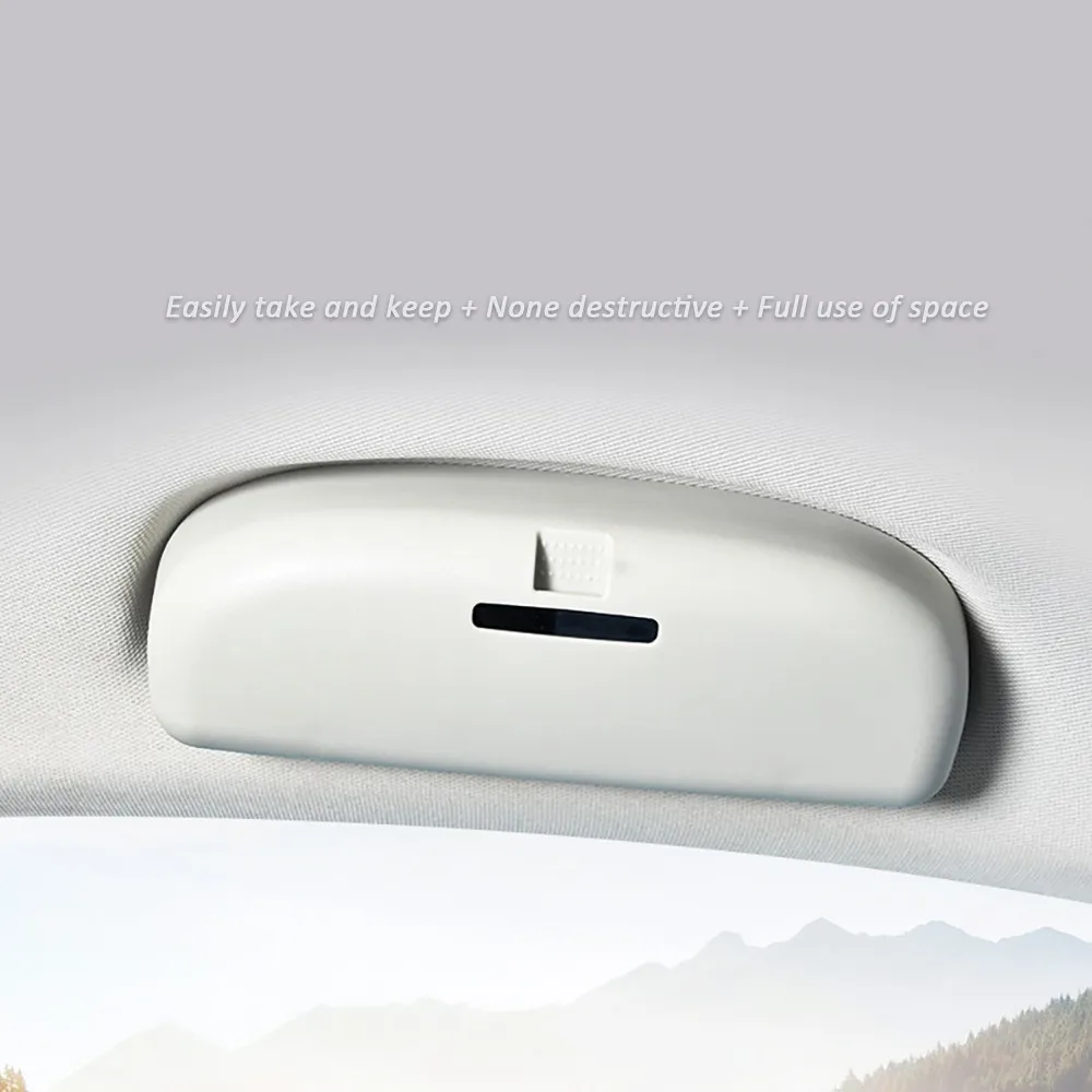 

Colormylife ABS Car Sunglasses Holder Box Glasses Case for Lexus ES RX Glasses Storage Box Accessories