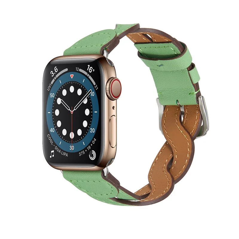 Strap for apple watch 8 45mm leather watch band 41mm 44mm 40mm 49mm 42mm 38mm watchband correa bracelet iWatch ultra series SE 6