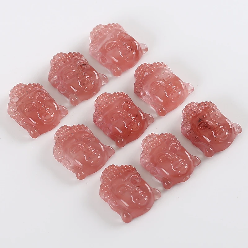 Оптовая продажа подвеска Quncortz с изображением вулкана вишни ручной работы из