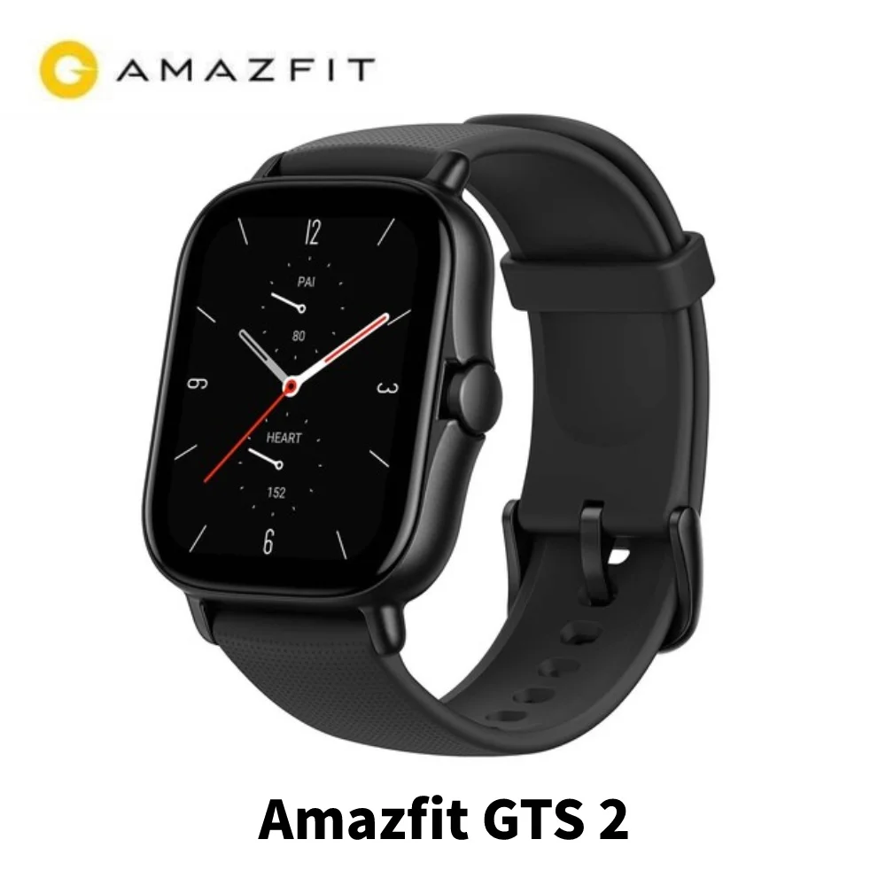 

Global Version Original Amazfit GTS 2 Smartwatch 5ATM Waterproof All-round Health Fitness Tracking Smart Watch 99%New No Box
